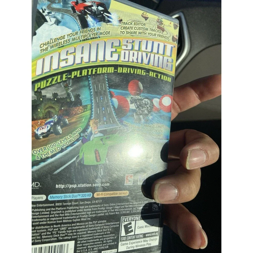 PSP GripShift Case only No Game Display With Manual